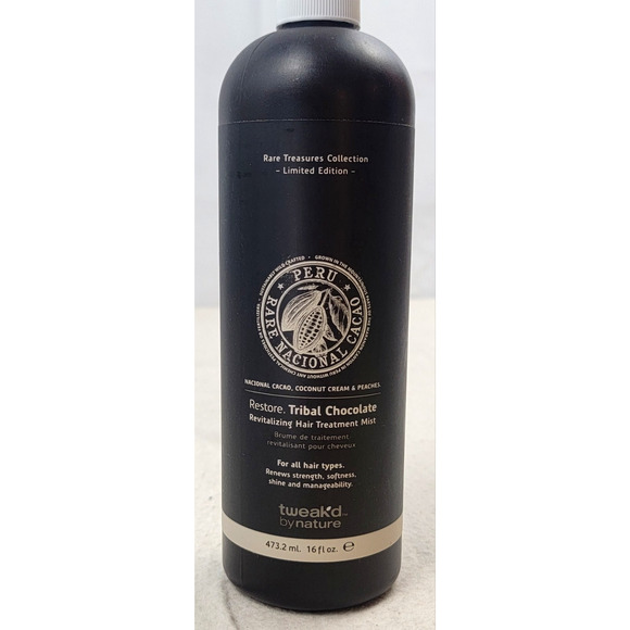 NEW Tweak’d by Nature Restore Tribal Chocolate Revitalizing Hair Treatment Mist - Picture 2 of 5